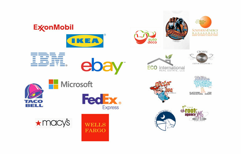 縁起の良いエビと波模様の高級感あるロゴデザインロゴ販売ならロゴストレージ – LOGO STORAGE ロゴストレージ