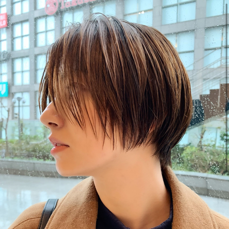 ハンサムショート ハイライトCREA本厚木 クレアホンアツギ のヘアスタイル美容院・美容室を予約するなら楽天ビューティ