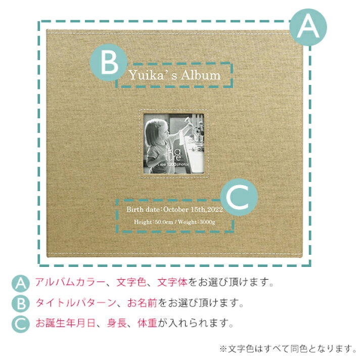 文字・コメント入力が自由で 綺麗に印刷できるフォトブックはこれ！ フォント・文字サイズも自由！