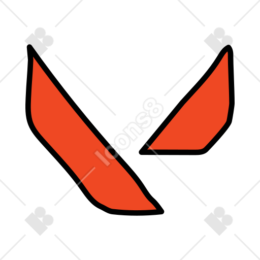 HD Valorant White Official Logo With Symbol PNGCitypng