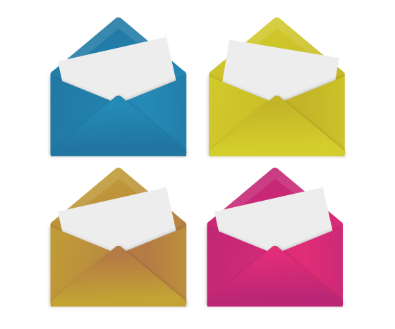 タイトル「封筒」イラスト無料イラスト・フリー素材なら「イラストAC」