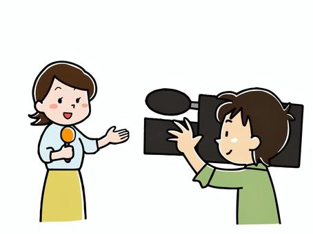 22,975 テレビカメラマン Stock Photos, High-Res Pictures, and Images - Getty Imagesテレビカメラマン イラスト, マスコミ, 報道カメラマン