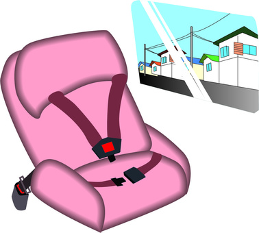 車のシートのアイコン ベクトル イラスト シンボル デザインPremiumベクトル素材