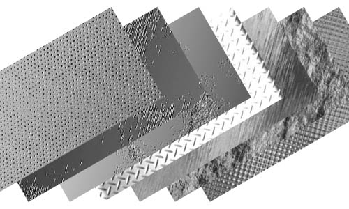 チタンからステンレスまで実用的な金属テクスチャ「Metal textures」