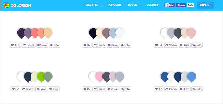 コピペで使えるプロの配色パターン20選。カラーコードを抽出して真似る方法も伝授