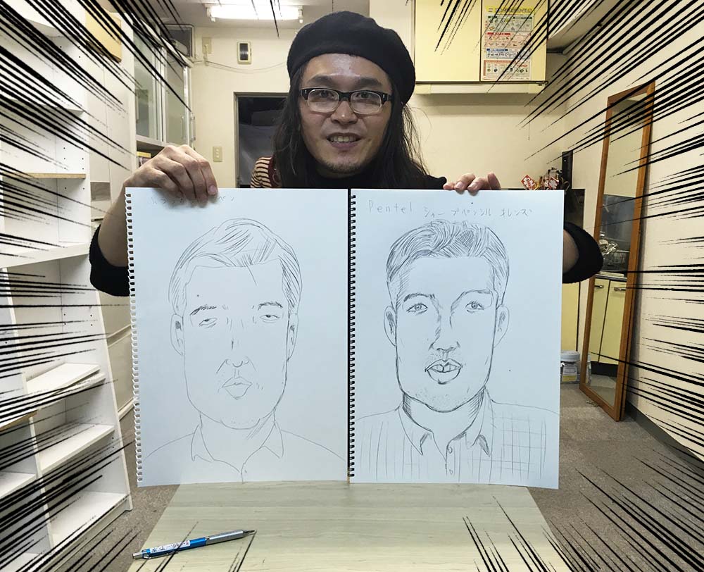 アナログイラストの魅力：シャーペンで描く女の子