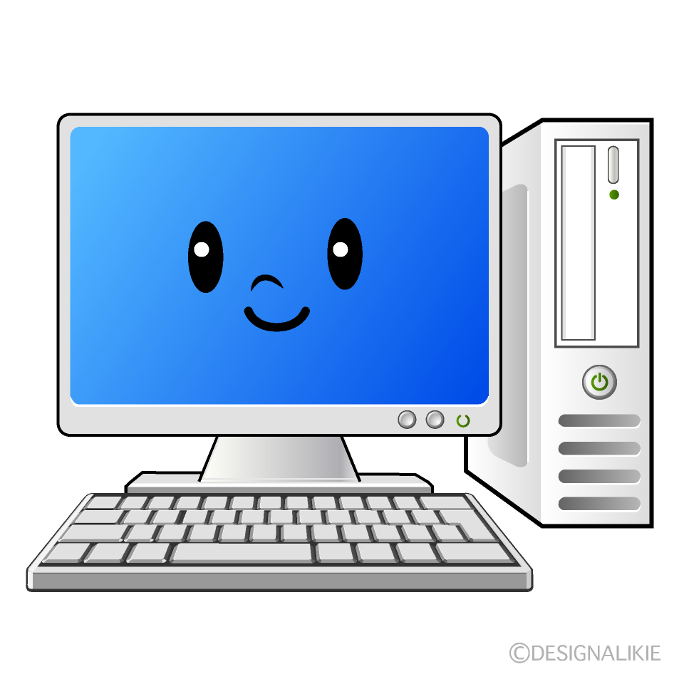 デスクトップパソコンイラスト無料イラスト・フリー素材なら「イラストAC」