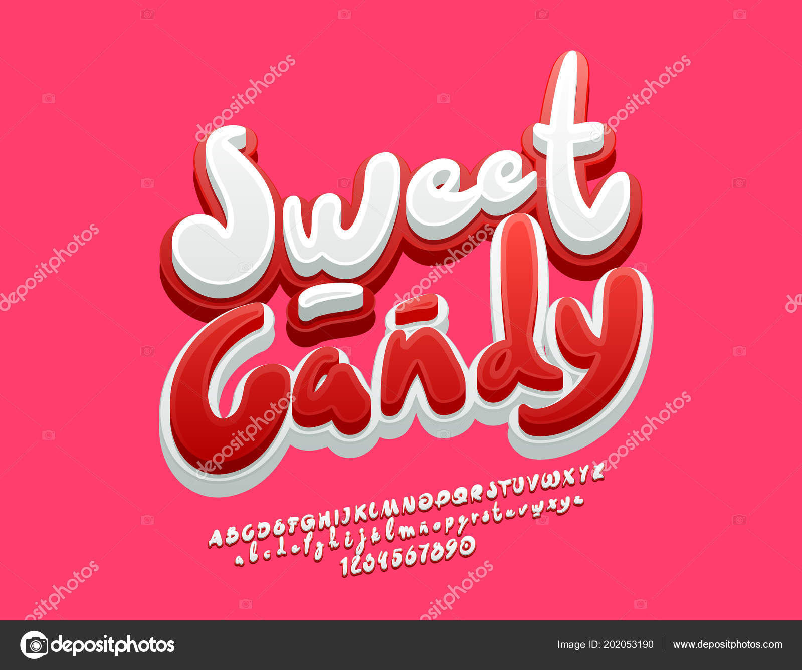 カラフルでかわいい♪ バレンタインの文字 ロゴ イラスト商用フリー 無料 のイラスト素材なら「イラストマンション」