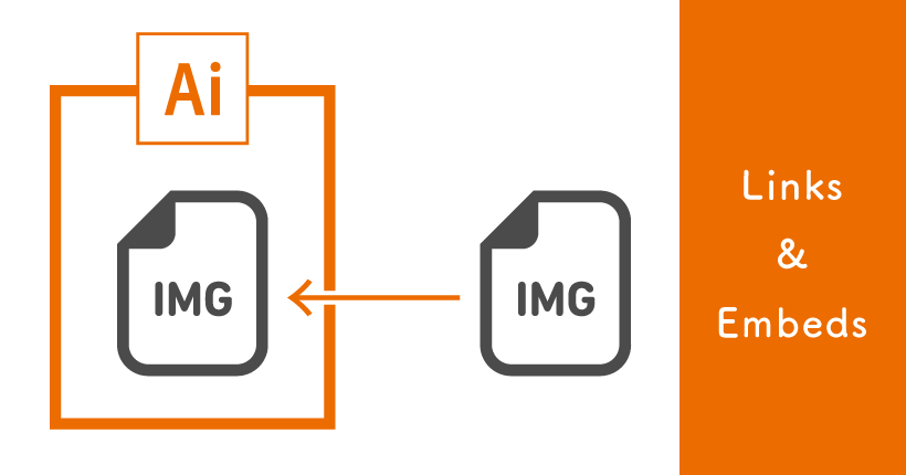 廃止 イラレのリンク画像の埋込みマークが消えた！イラレ屋