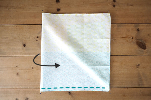100均の手ぬぐいでできるあずま袋の作り方！エコバックにも！ 簡単DIY