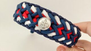 TIGER公式 パラコード 丸四つ編み講座