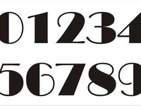 活字体 数字の写真素材 - PIXTA