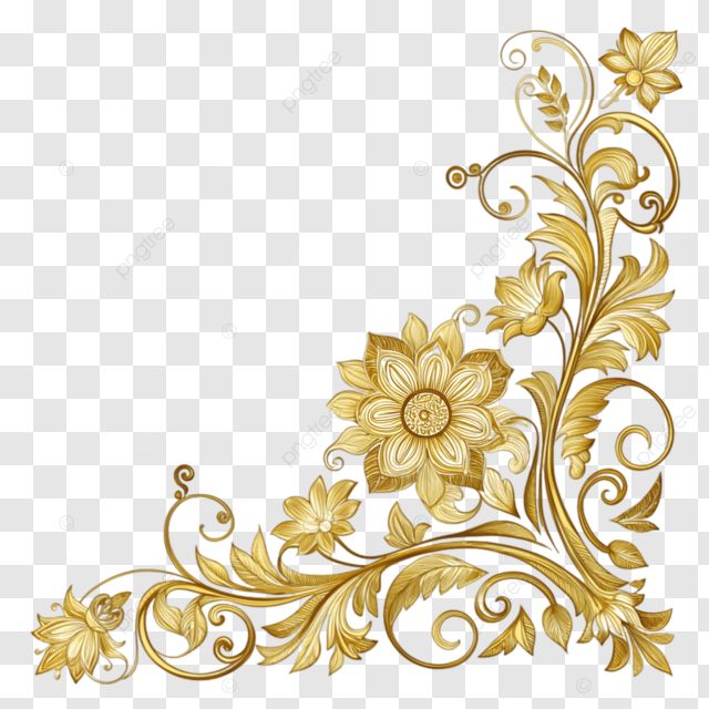 かわいい花柄枠イラストのフリー素材イラストイメージ