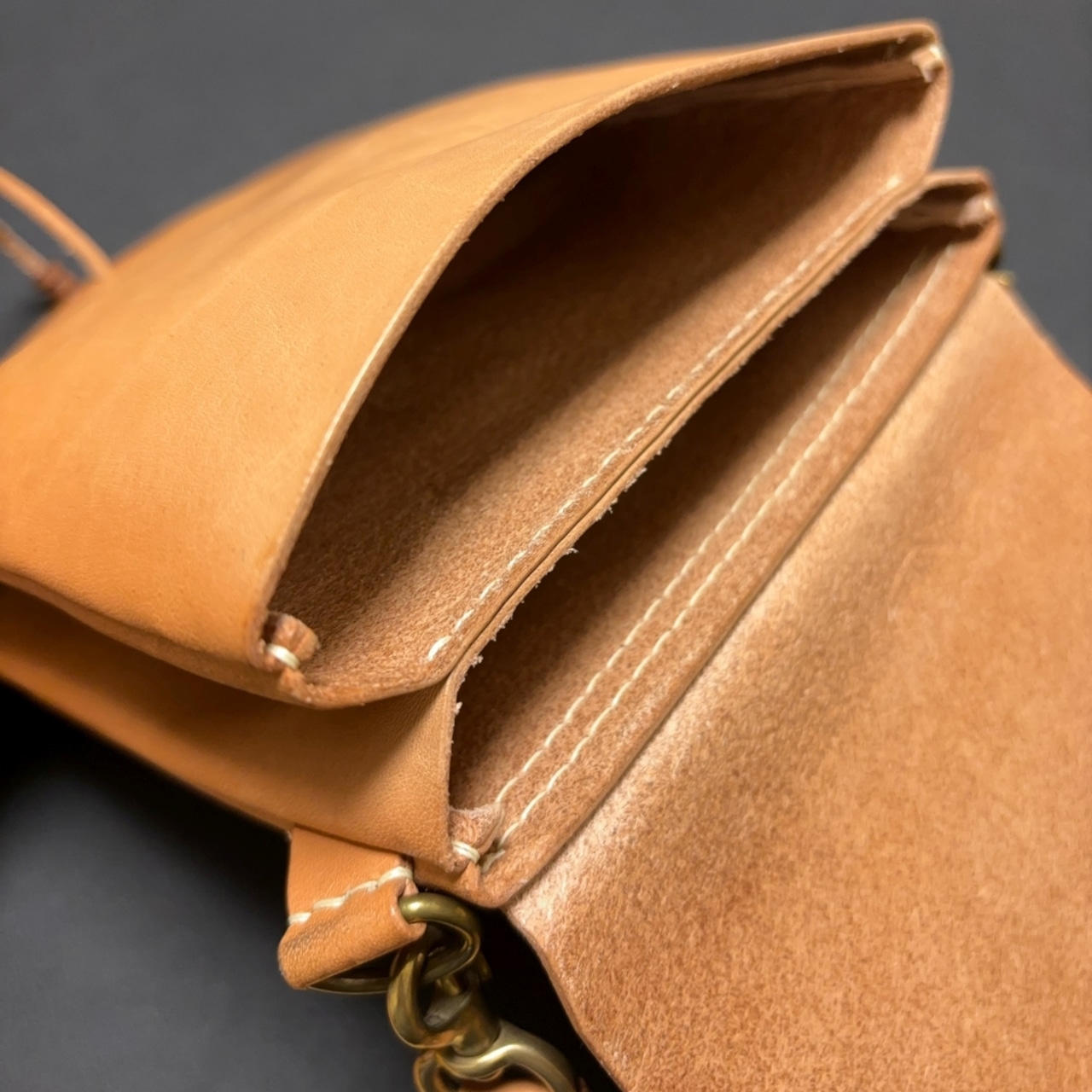 レザーのミニショルダーの作り方ママの手作り体験記楽しいこと、役立つこと、共感できること、満載！ コープステーション