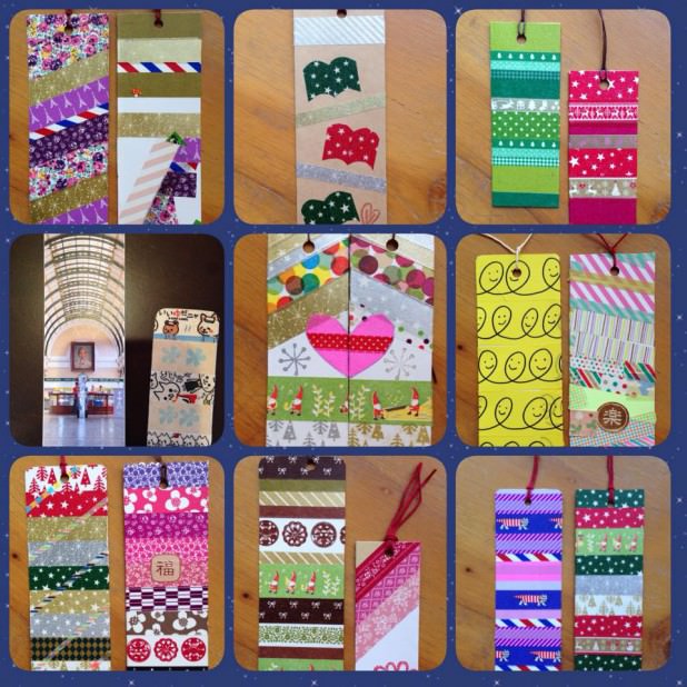 簡単工作068 オリジナルしおり～手作り文具 Original Bookmark