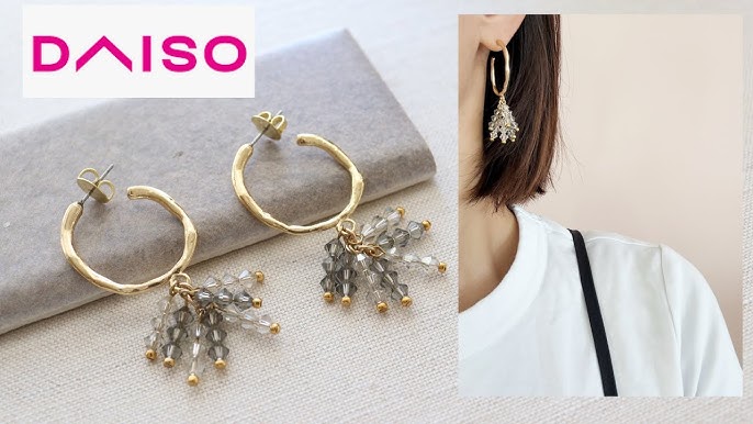 シンプルなパーツのかんたんイヤリングの作り方Craftie Style