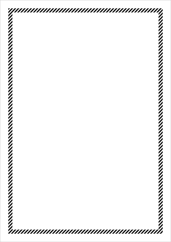 PowerPointで使える飾り枠 フレーム 素材集A4用21選PPDTP