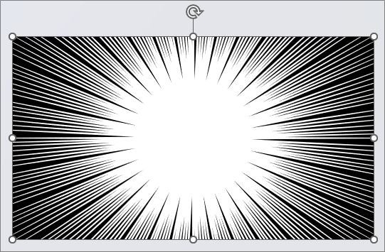 放射状図形の作り方：PowerPoint活用術