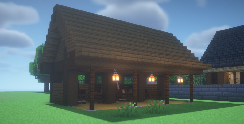 マインクラフト かわいい動物小屋の作り方 小さな牧場 マイクラ建築Minecrafttutorial