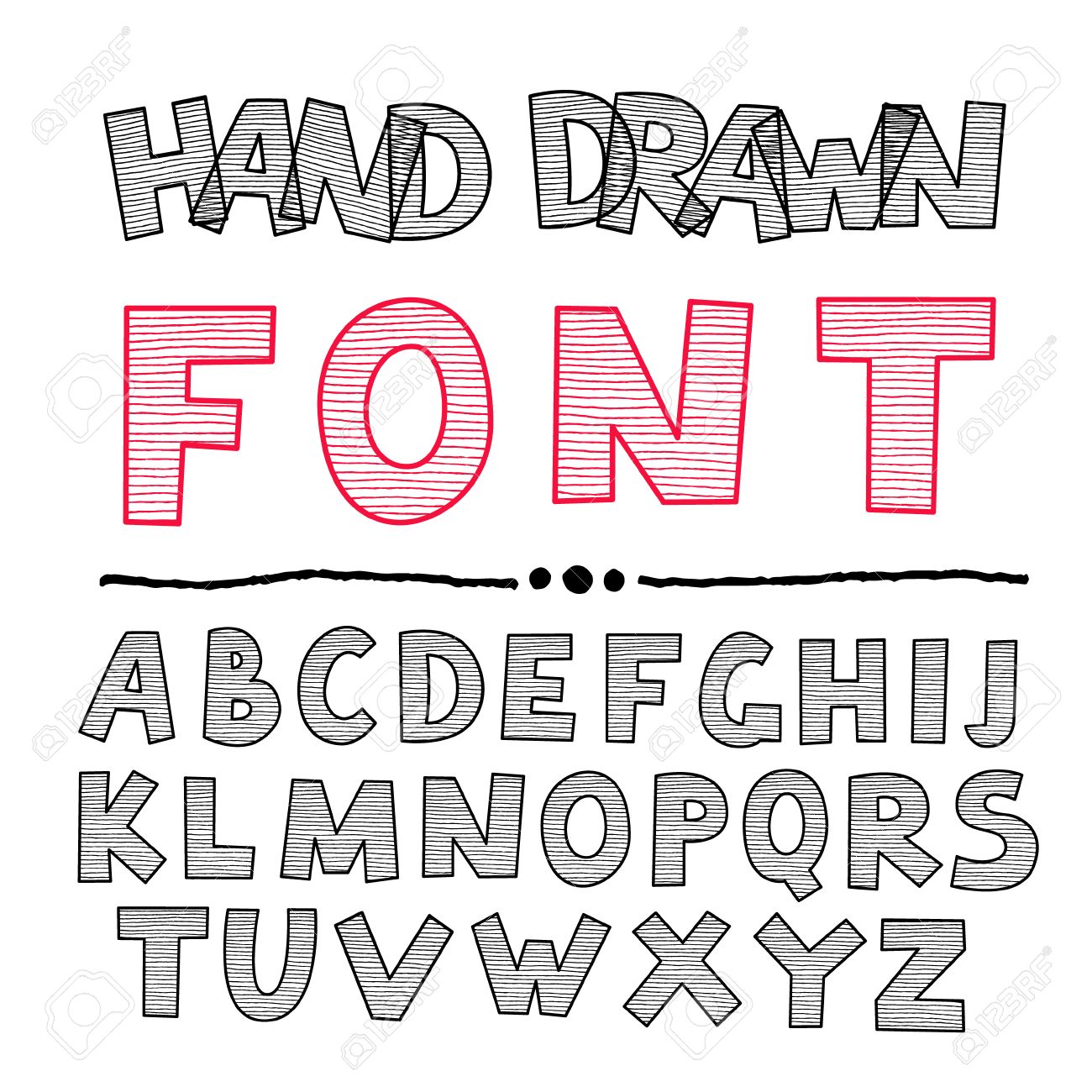 手書きフォント アルファベット 小文字 イラスト素材6262927- フォトライブラリ