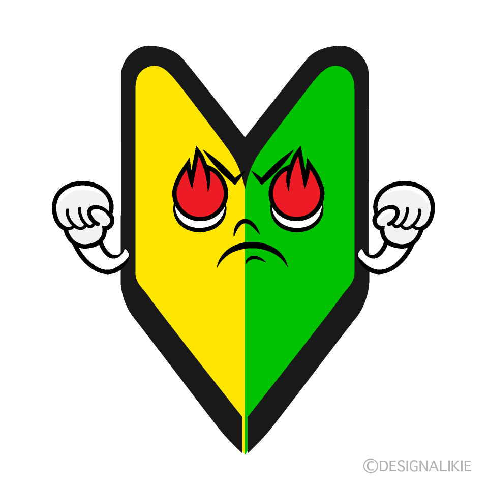 マグネット かわいい 初心者マーク 初心者 ビギナー BEGINNER ゆっくり 車 若葉マーク ペーパードライバー マグネットbratt-bratt 通販 18215361Creema クリーマ