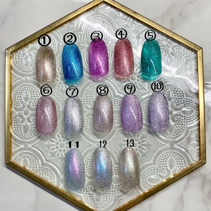 紫マグネットネイル 黒ベースにピンクのマグネットを重ねたら 紫っぽくなりました😌✨️ 私のネイルに似たネイルです💜1枚目お客さま2枚目私 ミズリ 文京区ネイルサロン茗荷谷マグネットネイルグラデーションネイルnailbook_fan