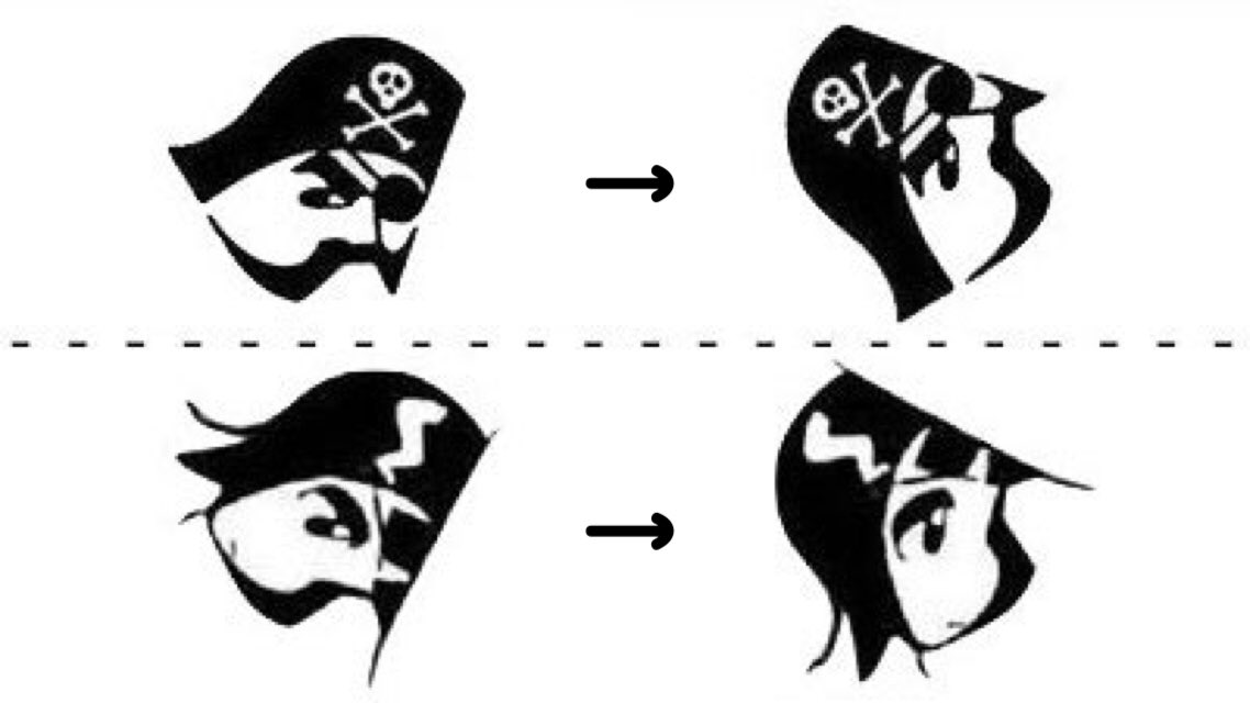 女性の横顔が美しいロゴLogo Labo ロゴラボ