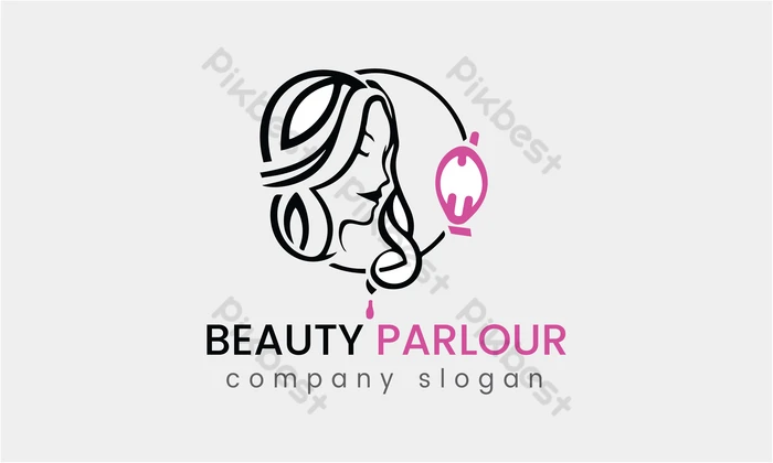 サロンロゴテンプレートでデザインを無料で作成Canva