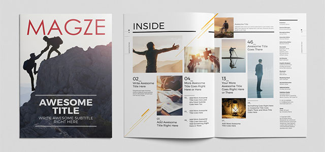 9 つの繊細な雑誌レイアウト テンプレート無料ダウンロード - Word、PSD、PDF、Ai - FlipBuilder ブログ