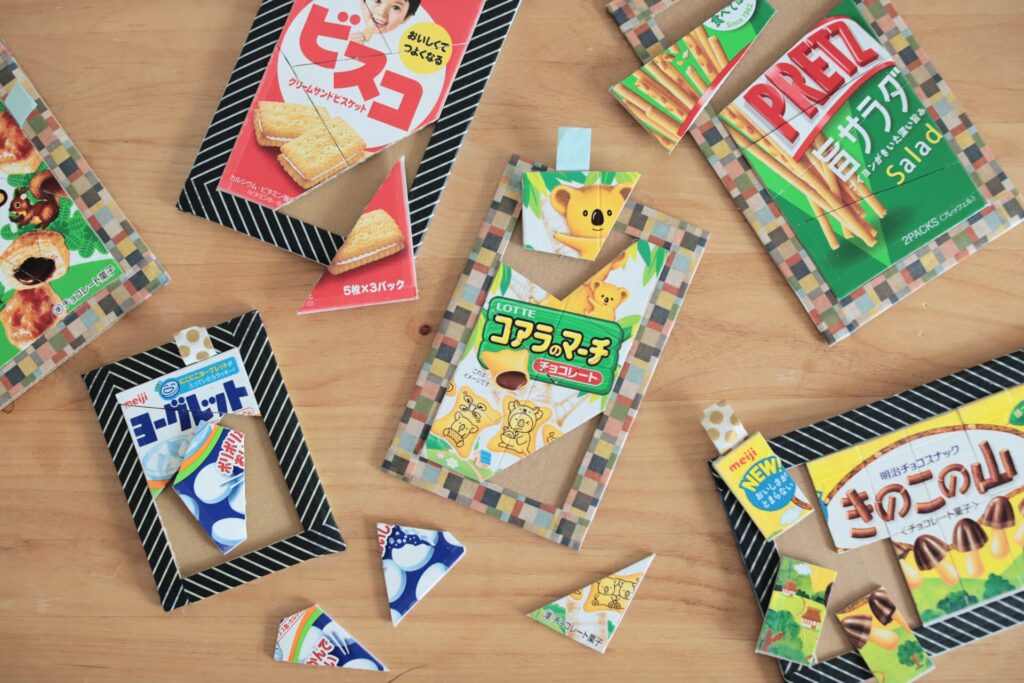 動画あり お菓子の空き箱で作る知育玩具「ぱくぱくアンパンマン」 手作りおもちゃ– 双子ママの育児を楽しむアイディア箱