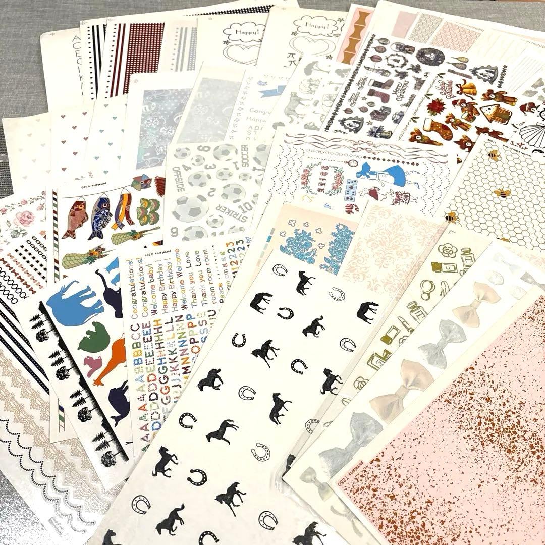 ポーセラーツ転写紙A3サイズ 5枚 各種パーツ