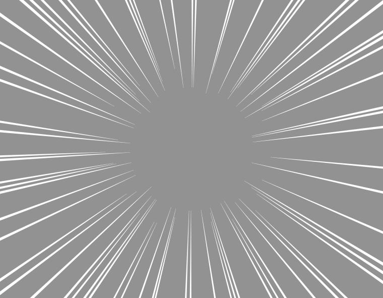 集中線のイラスト - ONWAイラスト