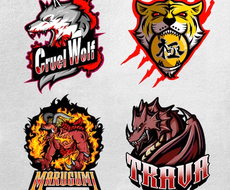 レーシングチーム、カーディーラーなどにおすすめのロゴ ロゴタンク 企業・店舗ロゴ・シンボルマーク格安作成販売