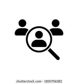 探偵が調べている事件調査する - 無料ピクトグラム白黒イラスト