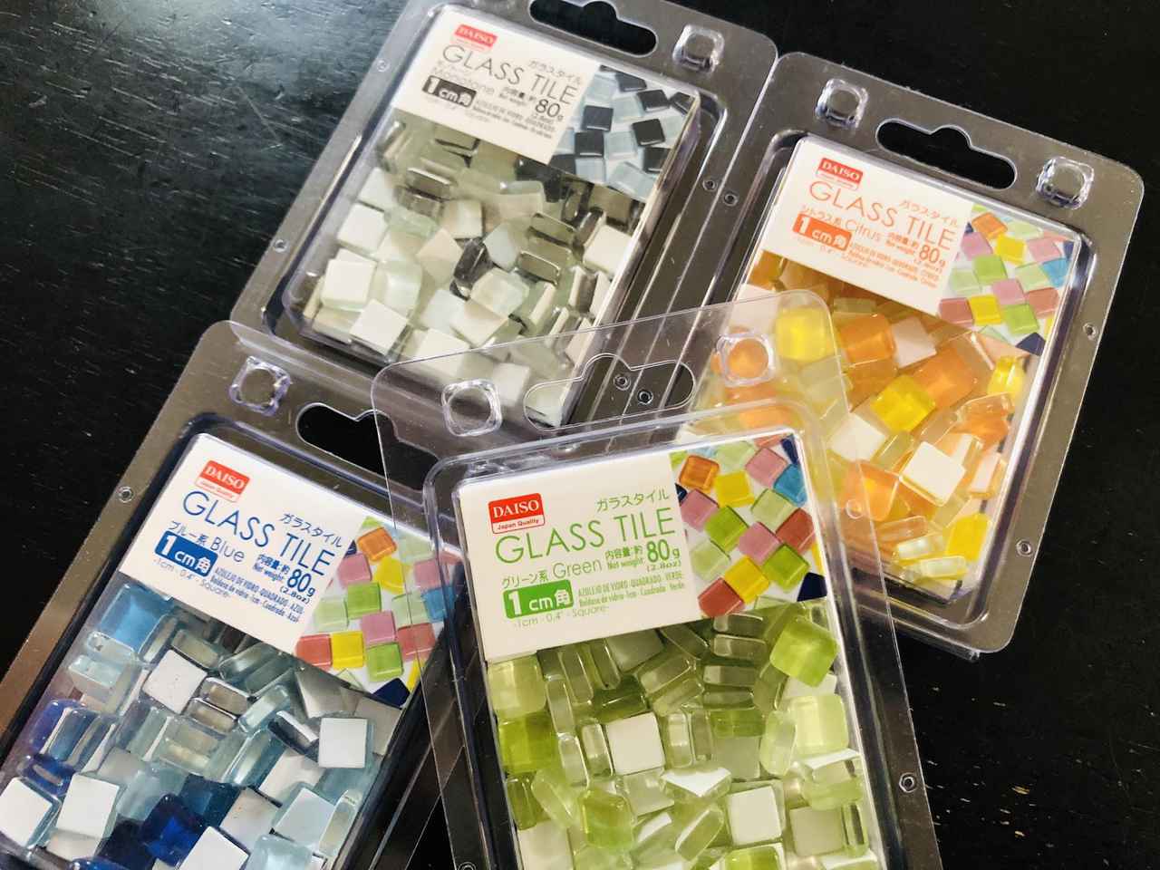 ダイソーのガラスタイルを使ったスライム鍋敷きの作り方 - スライムキングダム