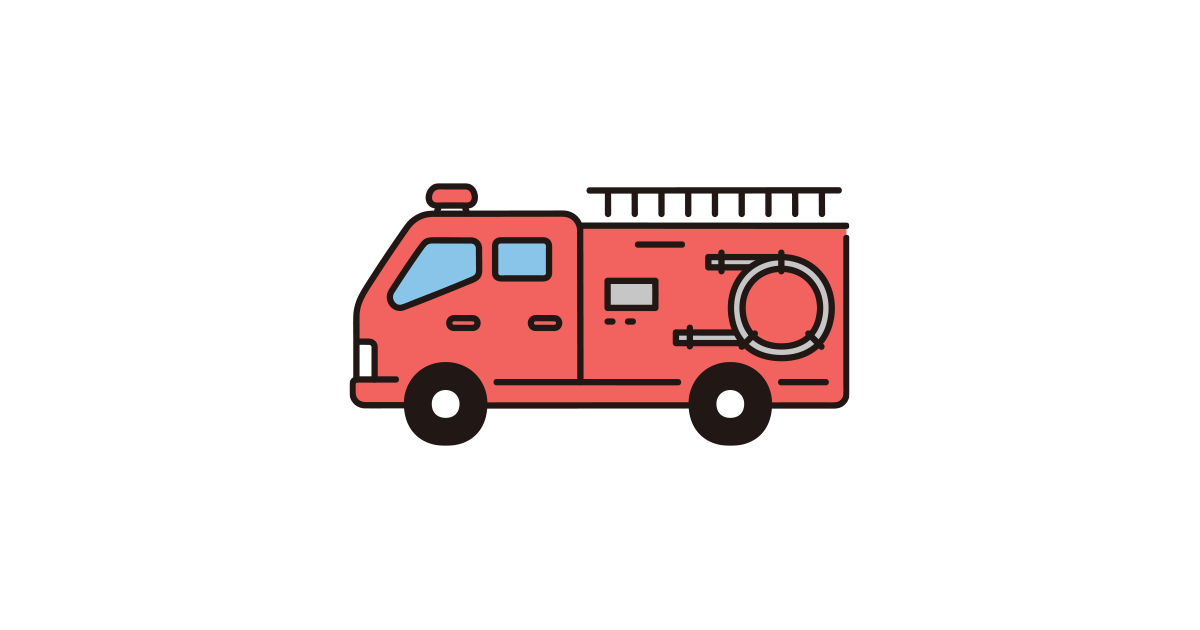 リアルな救急車の正面イラスト 線画なし220981693 毎月1点無料 フリー のストックフォト イメージマート