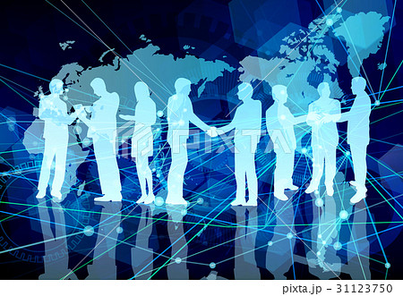 概念アイコン グローバル化の概念と世界のデジタル画像の写真素材・画像素材 Image 21272443