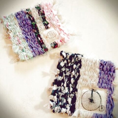 ☆えっダイソー？１００円毛糸で簡単手作りコースターインテリアと暮らしのヒント