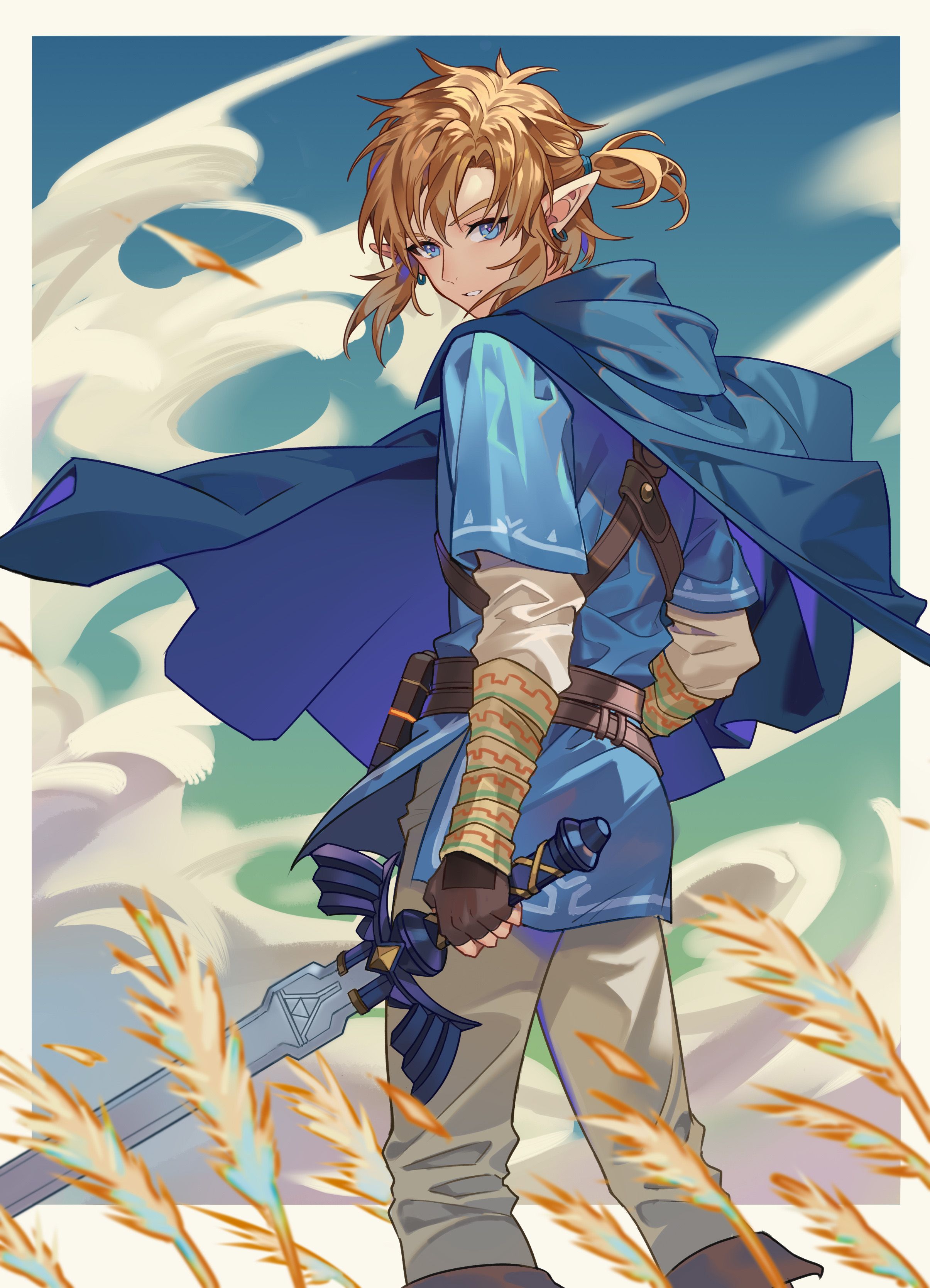 ゼルダの伝説 ブレス オブ ザ ワイルド、リンクの服の青色には非常に重要な意味がある