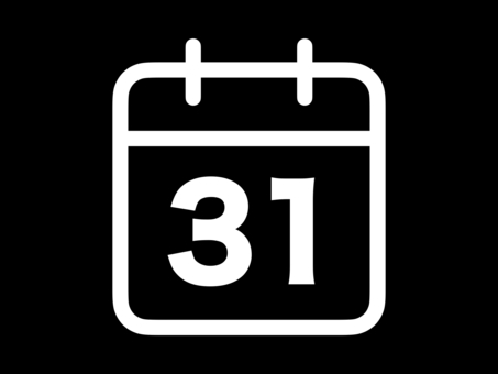 2021年 2月 筆記体のゴールドの文字と黒のシンプルな丸い背景のアイコン 600pix無料素材とwebデザイン・DTP・動画制作 tigpig