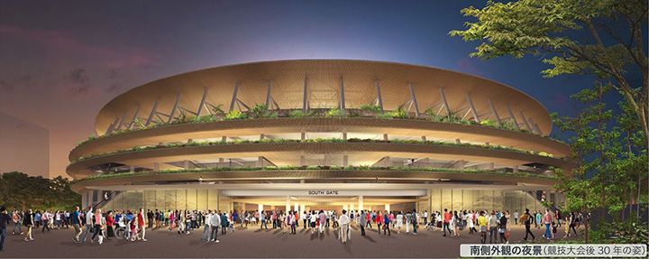 新国立競技場の「自転車ヘルメット」デザインで揺れる日本 - CNN.co.jp