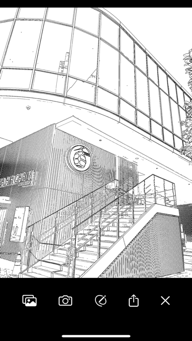 Photoshop オブジェクトを手書き風にするALU晴れた日のアリスマティック