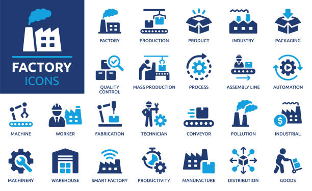工場の無料アイコンを PNG・SVG 形式でダウンロード