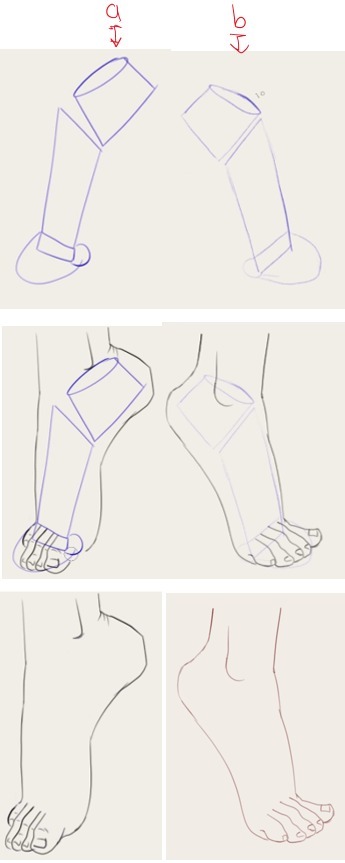 脚の描き方ガイド: 簡単コツとテクニック