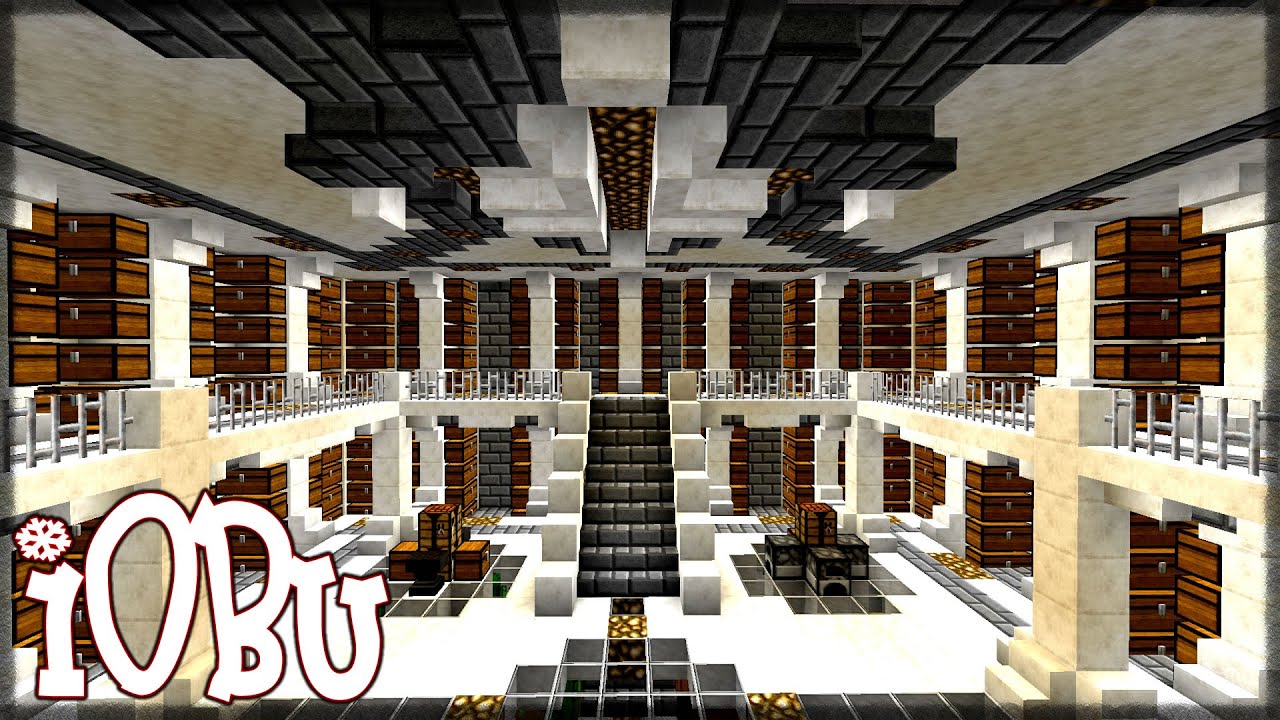 マイクラ おしゃれな地下倉庫の作り方 - mai room