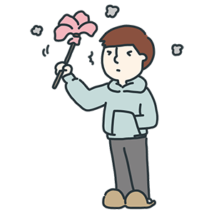 部屋の掃除をしている女性のイラスト素材FYI08022748ストックフォトの Qlean Market キュリンマーケット