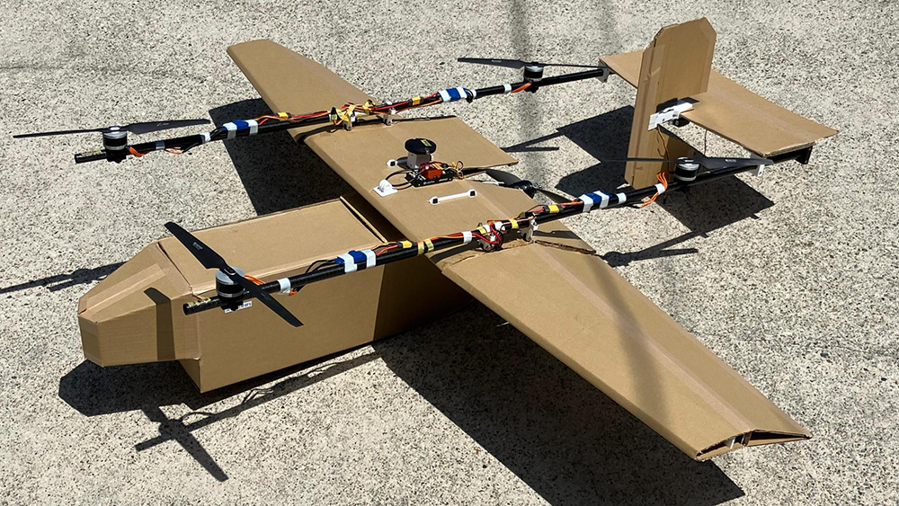 今話題の段ボール製ドローン レプリカ を作ってみた - わかくさモノ造り工房