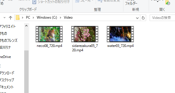 動画管理 サムネイル フリーソフトFavMovieAlbum
