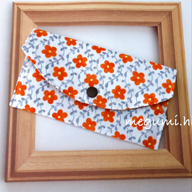 DIY 簡単！通帳ケースの作り方 １回縫うだけ 手縫いOK ハギレ活用 通帳カバー・How to make a passbook case