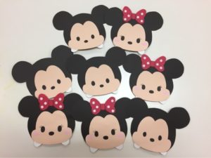 ディズニー新年度グッツ型紙本